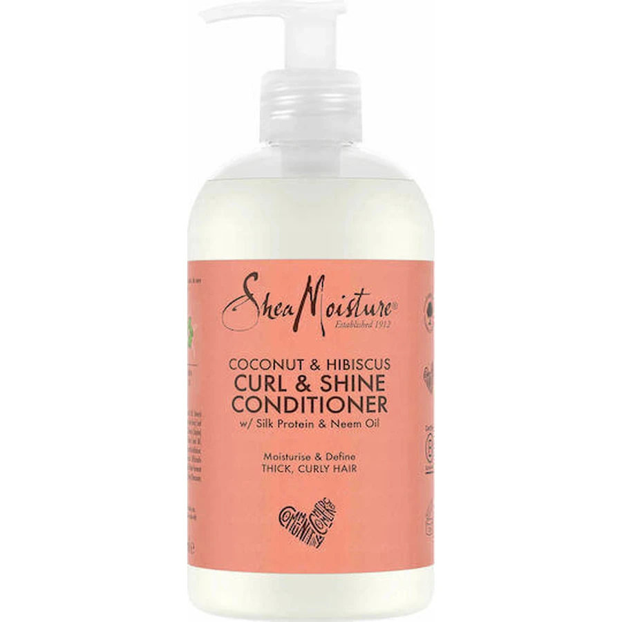 Shea Moisture Coconut & Hibiscus Увлажняющий кондиционер для вьющихся волос 379 мл: цены и характеристики