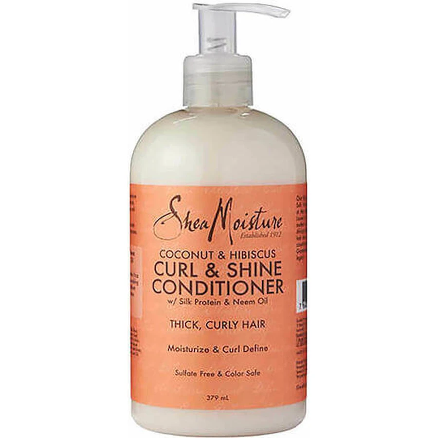 Shea Moisture Coconut & Hibiscus Увлажняющий кондиционер для вьющихся волос 379 мл: цены и характеристики