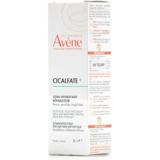 Eau Thermale Avène Cicalfate+ Регенерирующее увлажняющее молочко для сухой и чувствительной кожи 40 мл