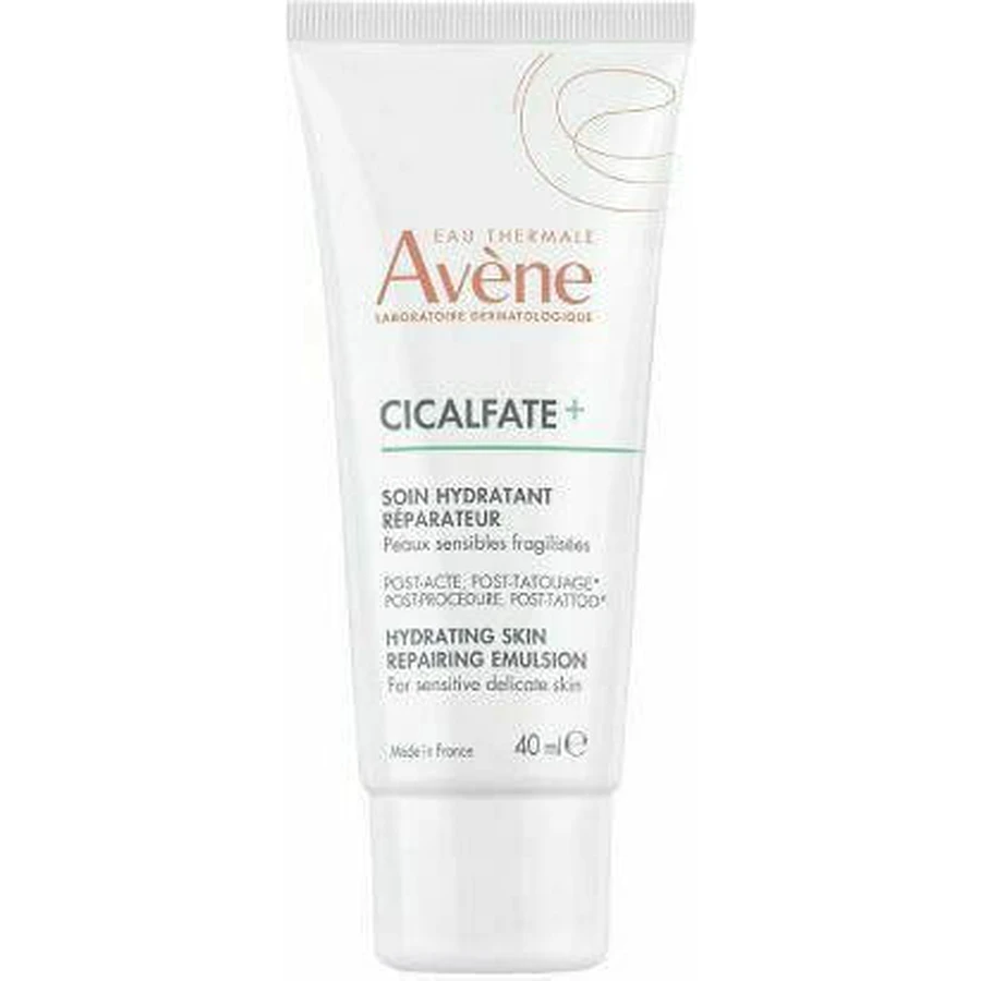 Eau Thermale Avène Cicalfate+ Регенерирующее увлажняющее молочко для сухой и чувствительной кожи 40 мл: цены и характеристики