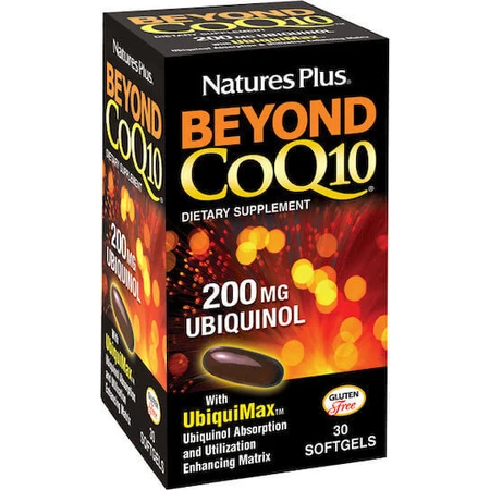 Nature's Plus Beyond CoQ10 Ubiquinol 200mg 30 softgels: цены и характеристики