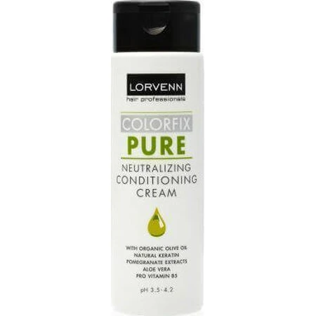 Lorvenn Colorfix Pure Neutralising Conditioning Cream Зволожуючий кондиціонер для всіх типів волосся 200 мл: ціни та характеристики
