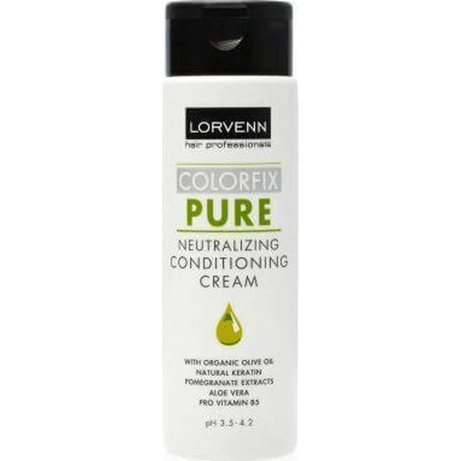 Lorvenn Colorfix Pure Neutralising Conditioning Cream Зволожуючий кондиціонер для всіх типів волосся 200 мл: ціни та характеристики