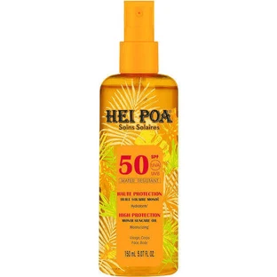 Hei Poa Monoi Oil Солнцезащитное масло для лица и тела SPF50 150 мл Спрей 150 мл