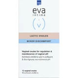 Засоби інтимної гігієни InterMed Eva Intima Minor проти молочнокислого дискомфорту Яйцеклітини 10шт