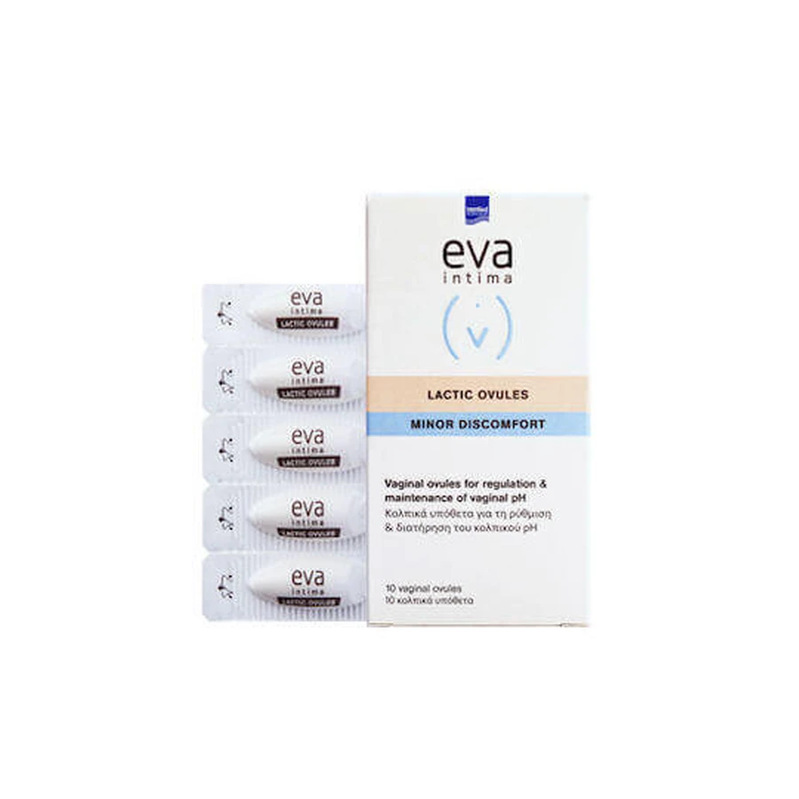 Засоби інтимної гігієни InterMed Eva Intima Minor проти молочнокислого дискомфорту Яйцеклітини 10шт: ціни та характеристики