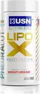 USN Phedra Cut Lipo X со вкусом без ароматизаторов 80 капс