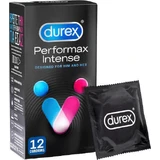 Durex Презервативы Performax Intense с задержкой и полосками 12шт