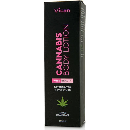 Vican Wise Beauty Cannabis Регенерирующий лосьон для тела для всех типов кожи 200 мл: цены и характеристики