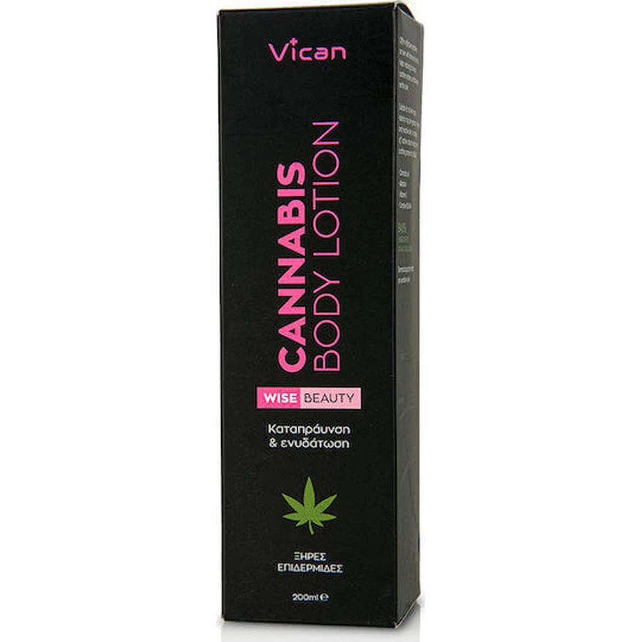 Vican Wise Beauty Cannabis Регенерирующий лосьон для тела для всех типов кожи 200 мл: цены и характеристики