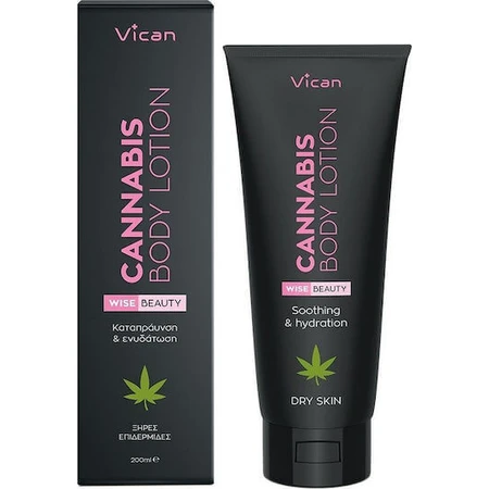 Vican Wise Beauty Cannabis Регенерирующий лосьон для тела для всех типов кожи 200 мл: цены и характеристики