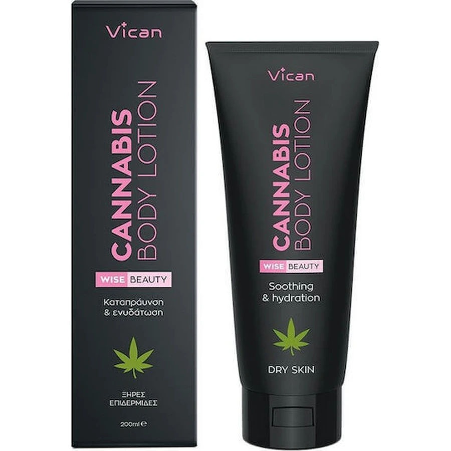 Vican Wise Beauty Cannabis Регенерирующий лосьон для тела для всех типов кожи 200 мл: цены и характеристики