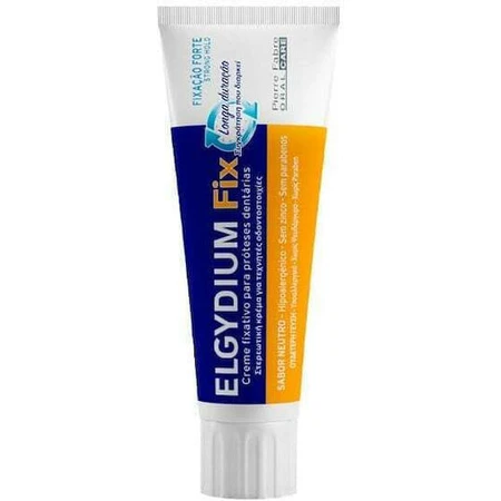 Крем для фіксації зубних протезів Elgydium Fix Strong Hold 45гр: ціни та характеристики