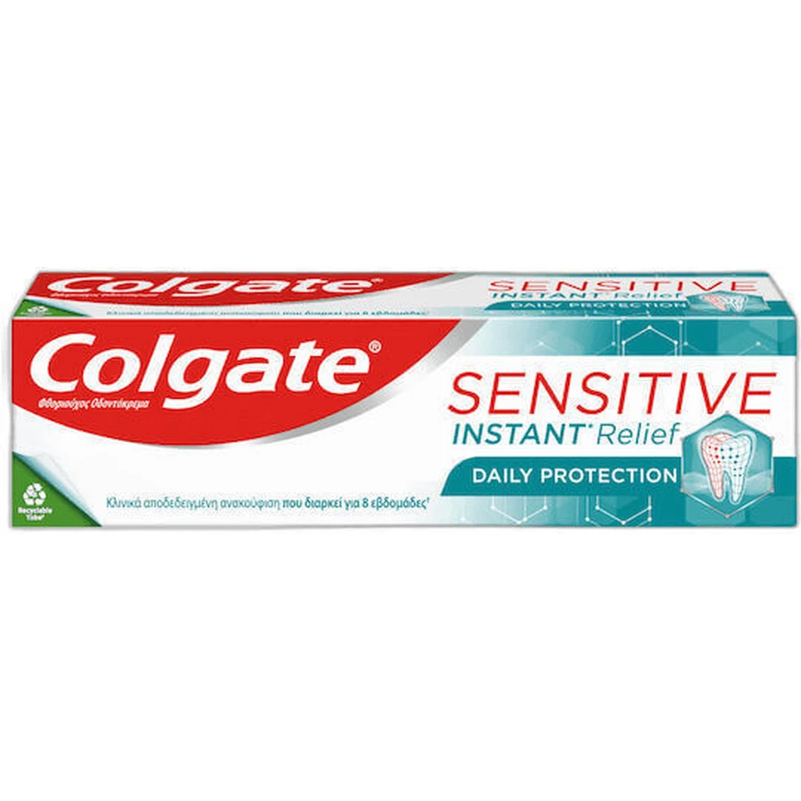 Colgate Sensitive Sensitive Instant Relief Ежедневная защита Зубная паста для чувствительных зубов 75 мл: цены и характеристики