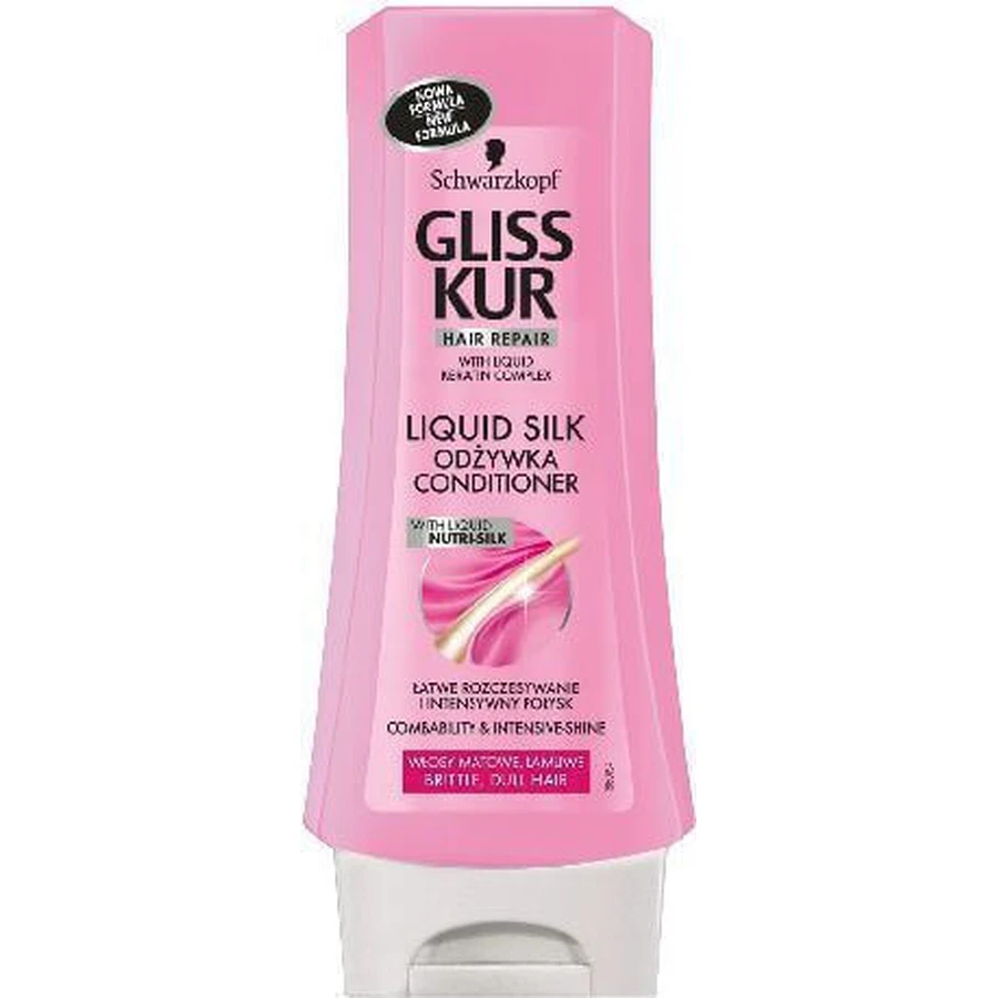 Кондиціонер для волосся Schwarzkopf Gliss 200 мл: ціни та характеристики