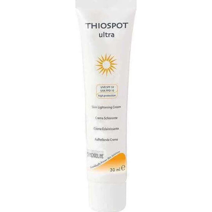 Synchroline Thiospot Ultra Sun Protection Face Cream SPF50 30ml: цены и характеристики