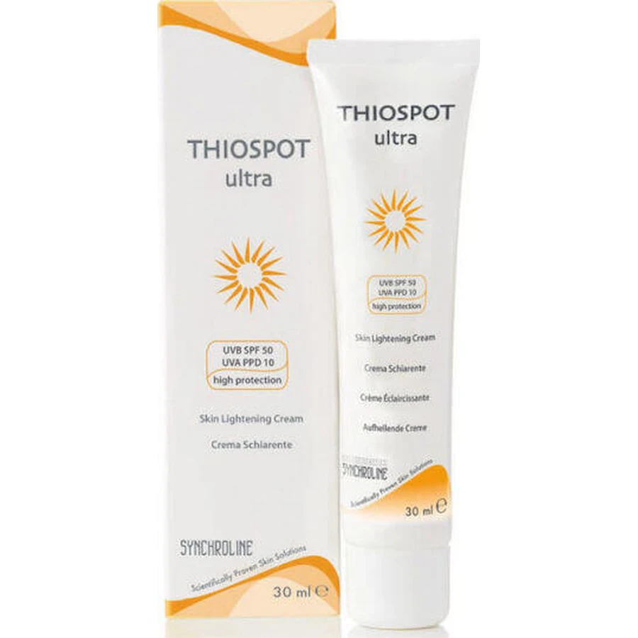 Synchroline Thiospot Ultra Sun Protection Face Cream SPF50 30ml: цены и характеристики