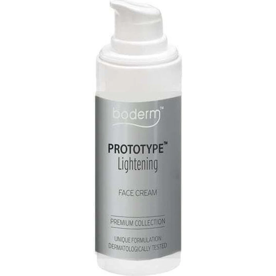 Денний крем для обличчя Boderm Prototype з SPF20 від пігментних плям та відбілювання з ретинолом та гіалуроновою кислотою 30мл: ціни та характеристики