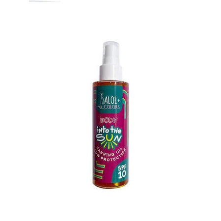 Спрей для тіла Aloe Colours Into The Sun Сонцезахисна олія для тіла SPF10 Спрей для тіла SPF10 150 мл: ціни та характеристики