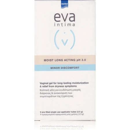 InterMed Eva Intima Intima Moist Увлажняющий гель длительного действия pH 3 2 мл 9 унций: цены и характеристики