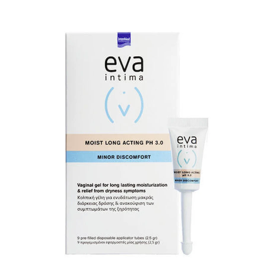 InterMed Eva Intima Intima Moist Увлажняющий гель длительного действия pH 3 2 мл 9 унций: цены и характеристики
