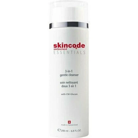 Skincode 3 в 1 Нежная очищающая эмульсия для лица 200 мл: цены и характеристики
