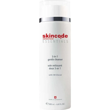 Skincode 3 в 1 Нежная очищающая эмульсия для лица 200 мл: цены и характеристики