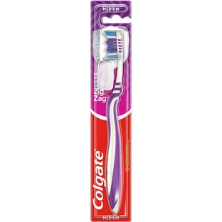 Зубная щетка Colgate средняя фиолетовая/белая 102438