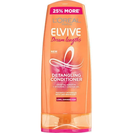 L'Oreal Paris Elvive Dream Long Зволожуючий кондиціонер для всіх типів волосся 300 мл: ціни та характеристики