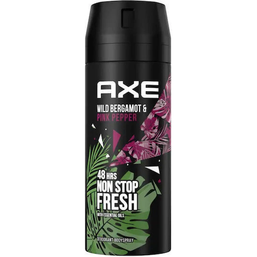 Axe Wild Wild Fresh Bergamot & Pink Pepper Non Stop Fresh Deodorant 48h Spray 150ml: цены и характеристики