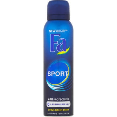Fa Sport Energizing Fresh 48h Deodorant 48h Spray Deodorant Aluminium Free 150ml: цены и характеристики