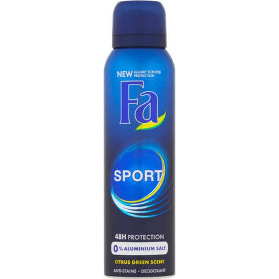 Fa Sport Energizing Fresh 48h Deodorant 48h Spray Deodorant Aluminium Free 150ml: цены и характеристики