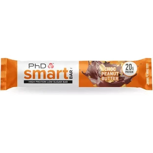 PhD Smart Bar Ароматизированный протеиновый батончик Шоколад Арахисовое масло 64гр