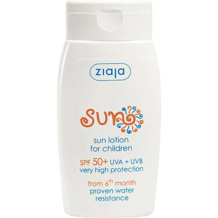 Ziaja Водостойкий детский солнцезащитный крем-эмульсия SPF50 125 мл: цены и характеристики