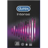 Durex Презервативы интенсивные с задержкой и полосками 16шт