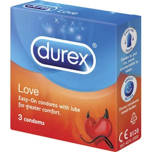 Durex Prezervative Love Prezervative 3pcs