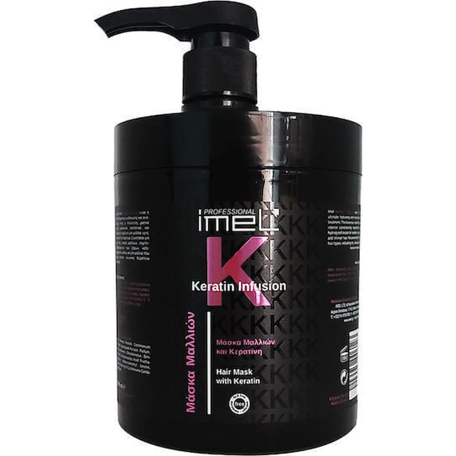 Imel Keratin Infusion Восстанавливающая маска для волос 1000 мл: цены и характеристики