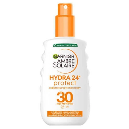 Garnier Hydra 24h Protect Водостійкий сонцезахисний спрей для тіла SPF30 150 мл: ціни та характеристики