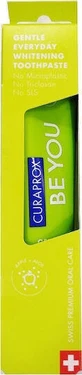 Curaprox Be You Gentle Щоденна відбілююча зубна паста для чутливих зубів, зубного нальоту та карієсу з яблуком та алое 60мл