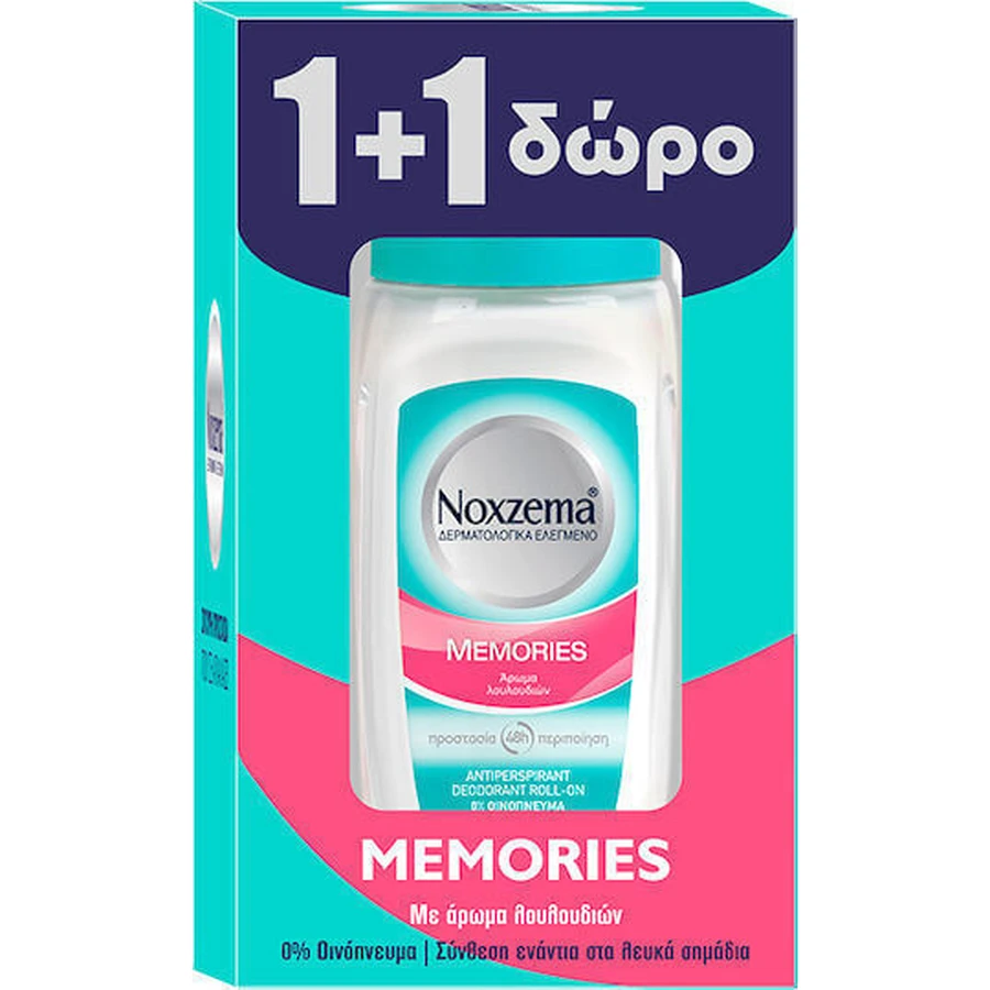Дезодорант Noxzema Memories Дезодорант-рулон 48 год 2х50мл: ціни та характеристики
