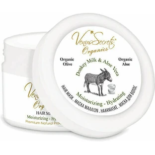Venus Secrets Маска для волос Ослиное молоко и Алоэ Вера Увлажняющая маска для волос 280 мл