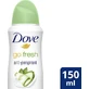 Дезодорант-спрей Dove Go Свіжий огірок і зелений чай 48 год Дезодорант-спрей 150 мл