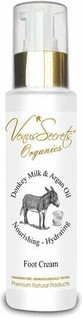 Venus Secrets Увлажняющий крем для ног с ослиным молоком и аргановым маслом 100 мл