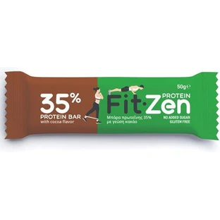 Батончик Naturals Fit-Zen з 35% білка та смаком какао 50гр
