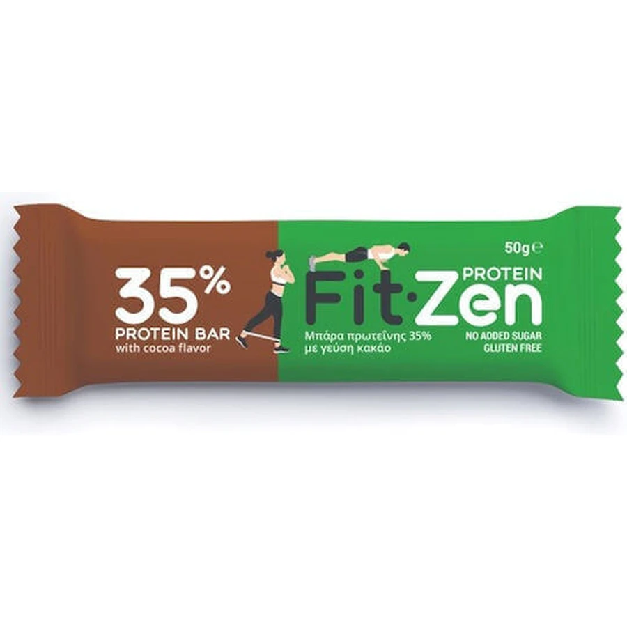 Батончик Naturals Fit-Zen с 35% белка и вкусом какао 50 гр.: цены и характеристики