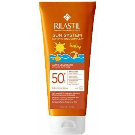 Rilastil Sun System Sun System Velvet Lotion Waterproof Baby Sun Cream Emulsion SPF50 200ml: цены и характеристики