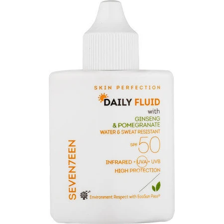 Seventeen Daily Fluid Водостойкий лосьон для лица SPF50 35 мл: цены и характеристики