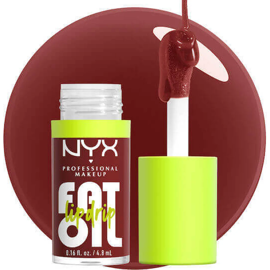 Nyx Professional Makeup Fat Fat Oil Lip Drip Lip Oil Inside Scoop 4.8ml: цены и характеристики