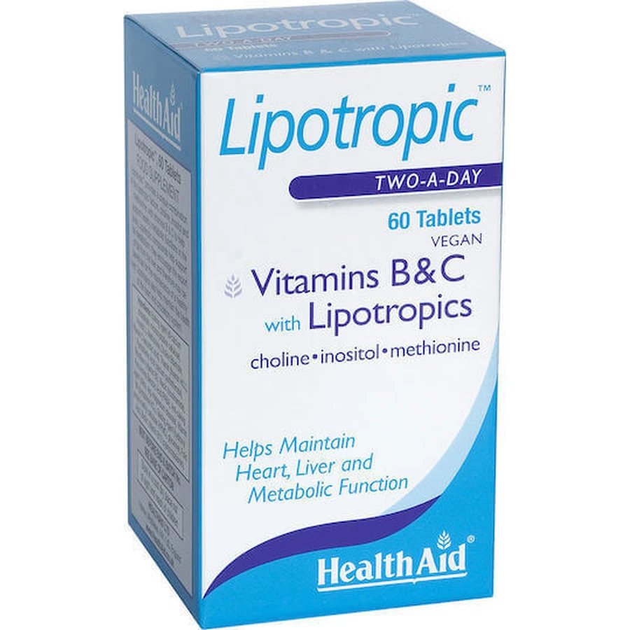 Health Aid Lipotropics with Vitamins B & C cu Gust Unflavoured 60 файлов: цены и характеристики