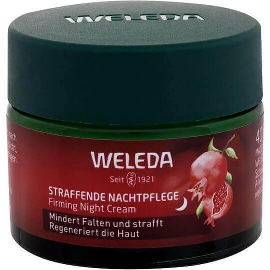 Weleda Гранатовий зволожуючий, омолоджуючий і тонізуючий нічний крем для обличчя з пептидами 40мл: ціни та характеристики